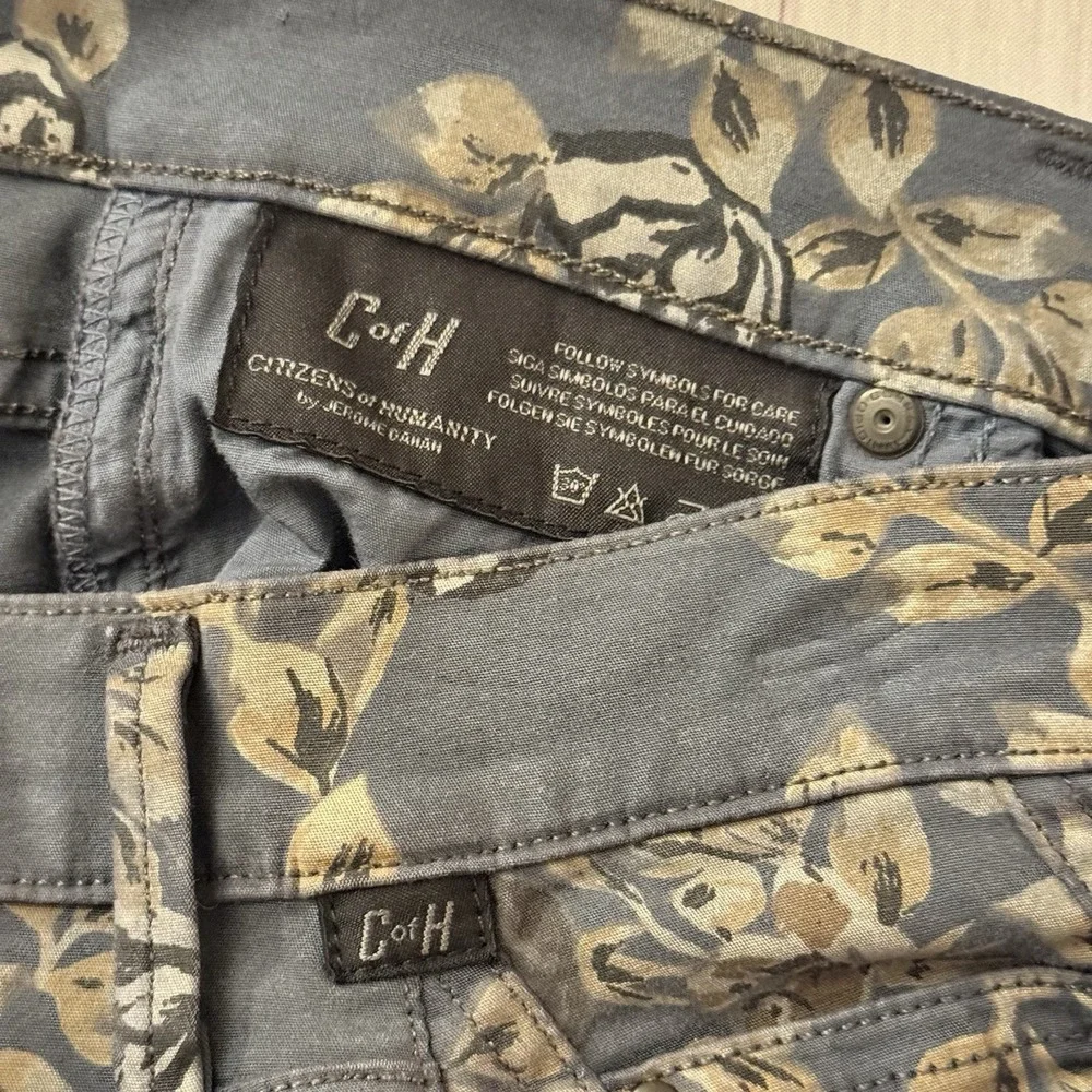 Citizens of Humanity Rocket High Rise Skinny Jeans Floral Print Size‎ 26 Women's